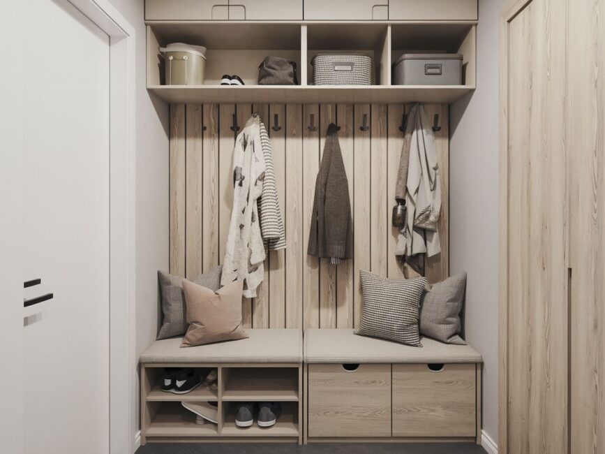 Funkcjonalne meble do przedpokoju 8 cm
